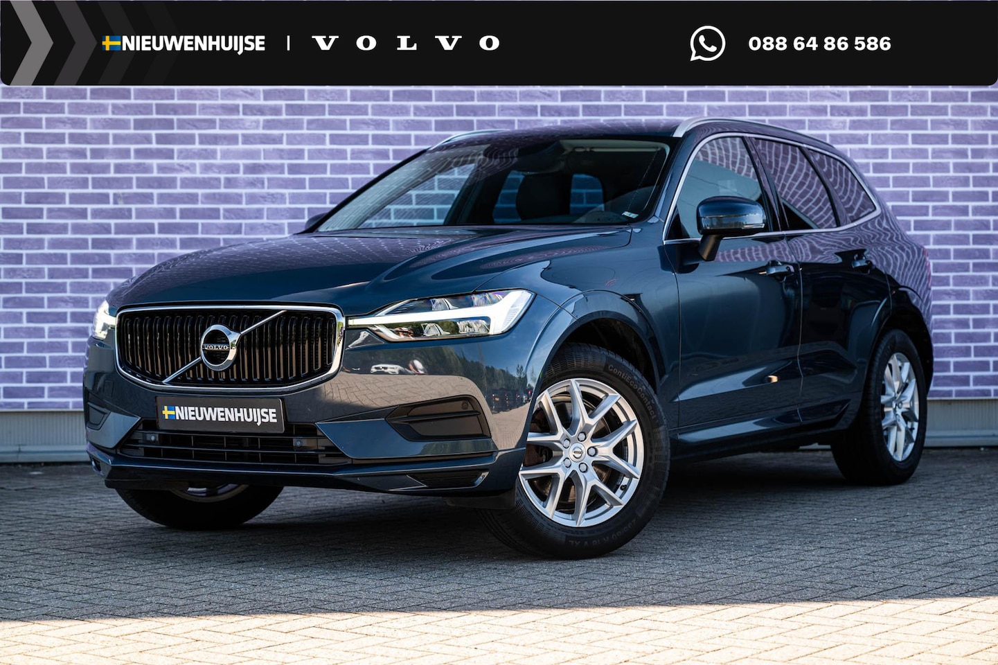 Volvo XC60 - 2.0 T5 Momentum Pro | Trekhaak | Leer | Stoelverwarming | Parkeercamera | Parkeersensoren - AutoWereld.nl