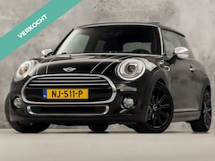MINI 3-Deurs - 1.5 Cooper Chili Automaat 136Pk (PANORAMADAK, GROOT NAVI, LEDER, UNION JACK ACHTERLICHTEN,