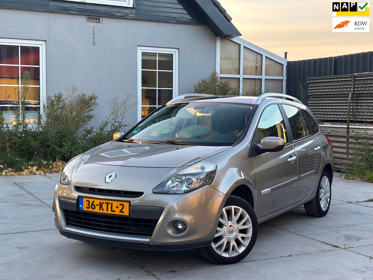 Renault Clio Estate - 1.2 TCE Dynamique | Airco | El. Ramen | Pano | Parkeersensoren | Onderhoudshistorie | Dakd - AutoWereld.nl