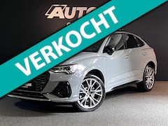 Audi Q3 Sportback - 45 TFSI e S Edition Panorama/ Nardo Grey/ Leder/ 20"/ Automatische stoel/ Sonos/ 360camera