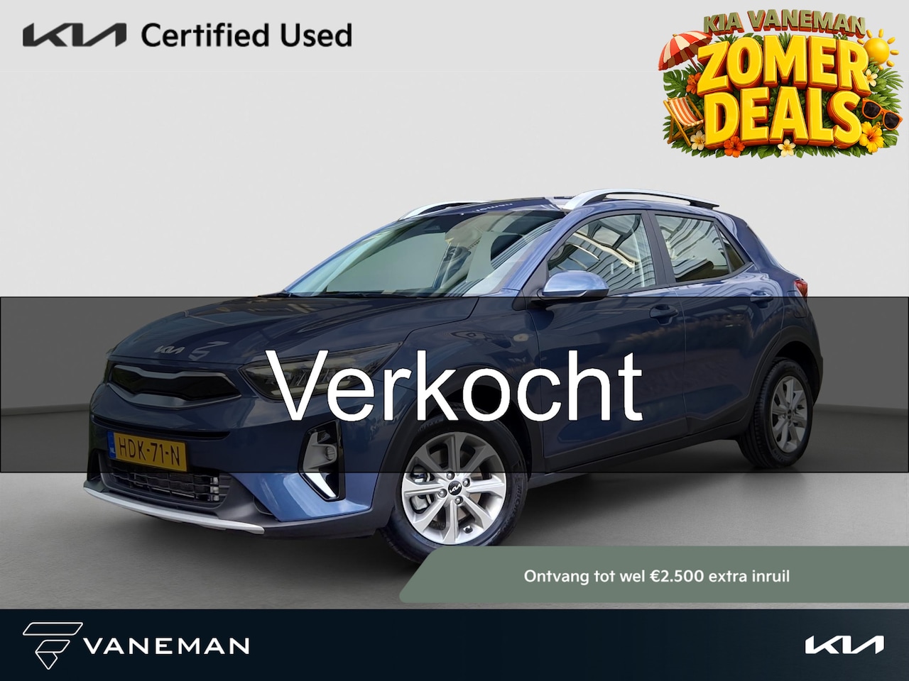 Kia Stonic - 1.0 T-GDi MHEV DynamicLine | LED | Climate | Camera | Navi | Cruise | - AutoWereld.nl