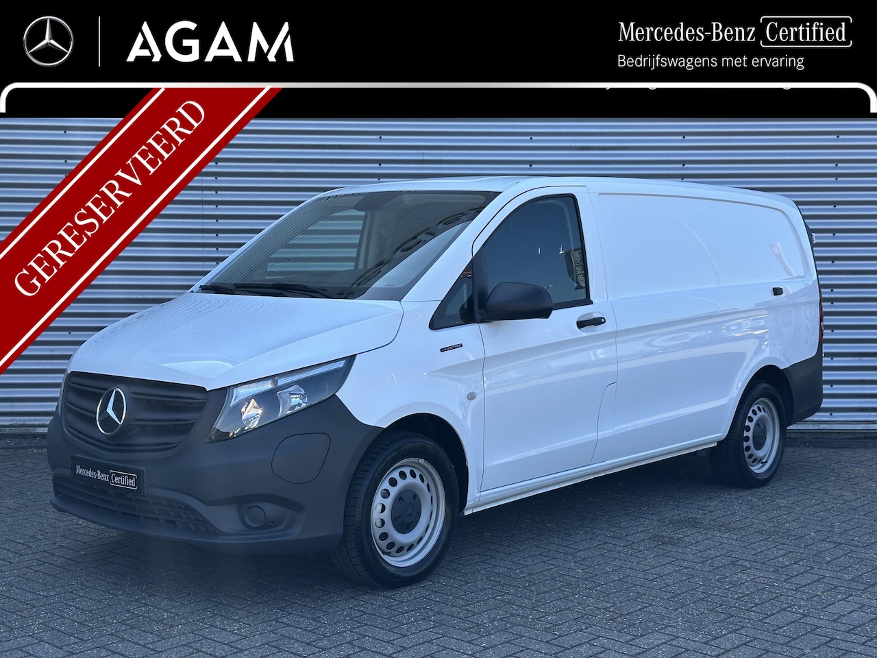 Mercedes-Benz eVito - Lang 66 kWh | Snelladen | 261km WltP | L2 | SoH 98% - AutoWereld.nl