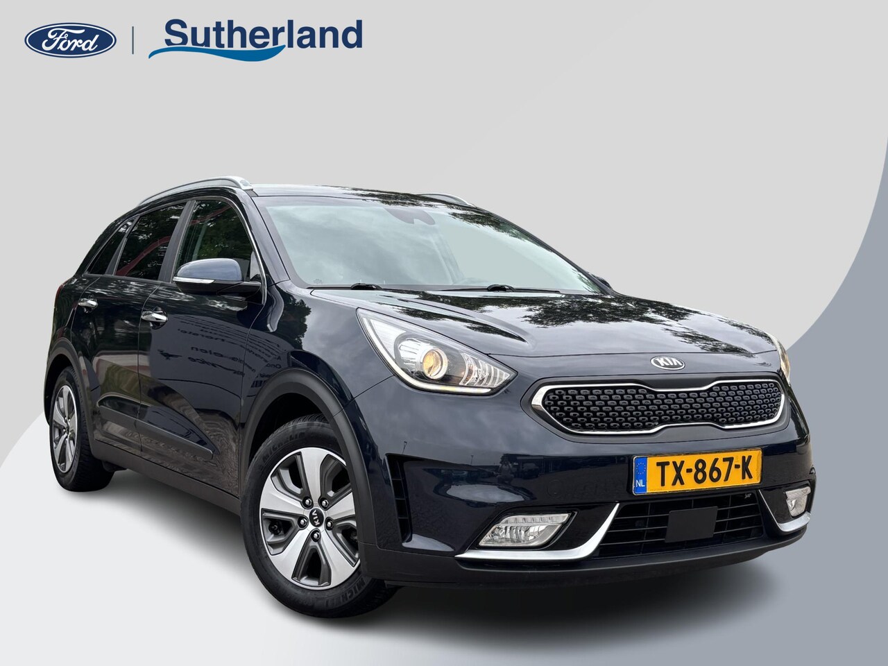 Kia Niro - 1.6 GDi Hybrid BusinessLine 141pk Trekhaak | Lederen Bekleding | Navigatie | Achteruitrij - AutoWereld.nl