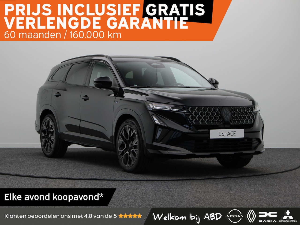 Renault Espace - E-Tech full hybrid 200 esprit Alpine 7p. | Vijf jaar garantie | Full option | Panoramisch - AutoWereld.nl