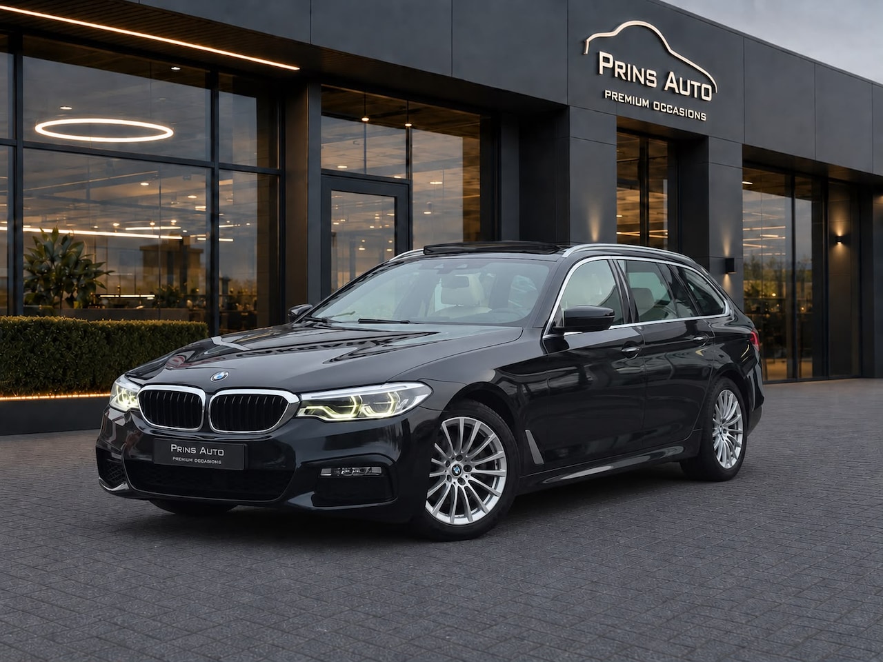 BMW 5-serie Touring - 520d High Executive |CLIMA|PANORAMADAK|LEDER|FULL LED|ELEK ACHTERKLEP|TREKHAAK| 18162 / 44 - AutoWereld.nl
