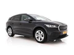 Skoda Enyaq iV - 60 [ 3-Fase-11kW ] {SoH-88%} (INCL-BTW) *LEATHER-FABRIC | FULL-LED | DIGI-COCKPIT | CAMERA