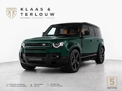 Land Rover Defender 110 - P300e X-Dynamic HSE | HNP € 126060, - | Caraway | Elec Trekhaak | 22'' | Body wrap Britisc