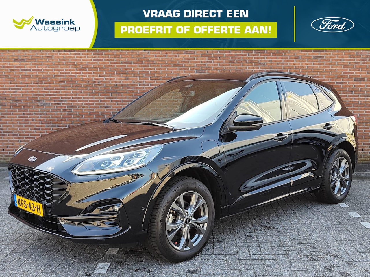 Ford Kuga - 2.5 PHEV ST-Line X Winter pack | Navigatie| Carplay | Electrische achterklep | - AutoWereld.nl
