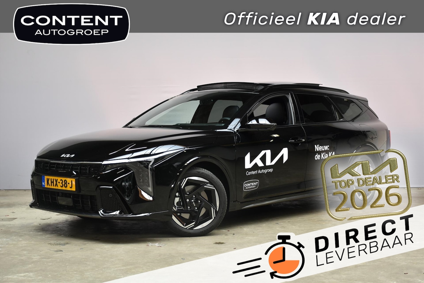 Kia K4 Sportswagon - 1.0 T-GDi MHEV 115pk DCT7 GT-Line Launch Edition (schuifdak) - AutoWereld.nl