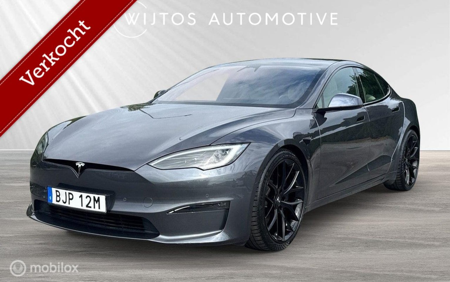 Tesla Model S - Plaid AWD, Yoke, 21 inch, FSD - AutoWereld.nl