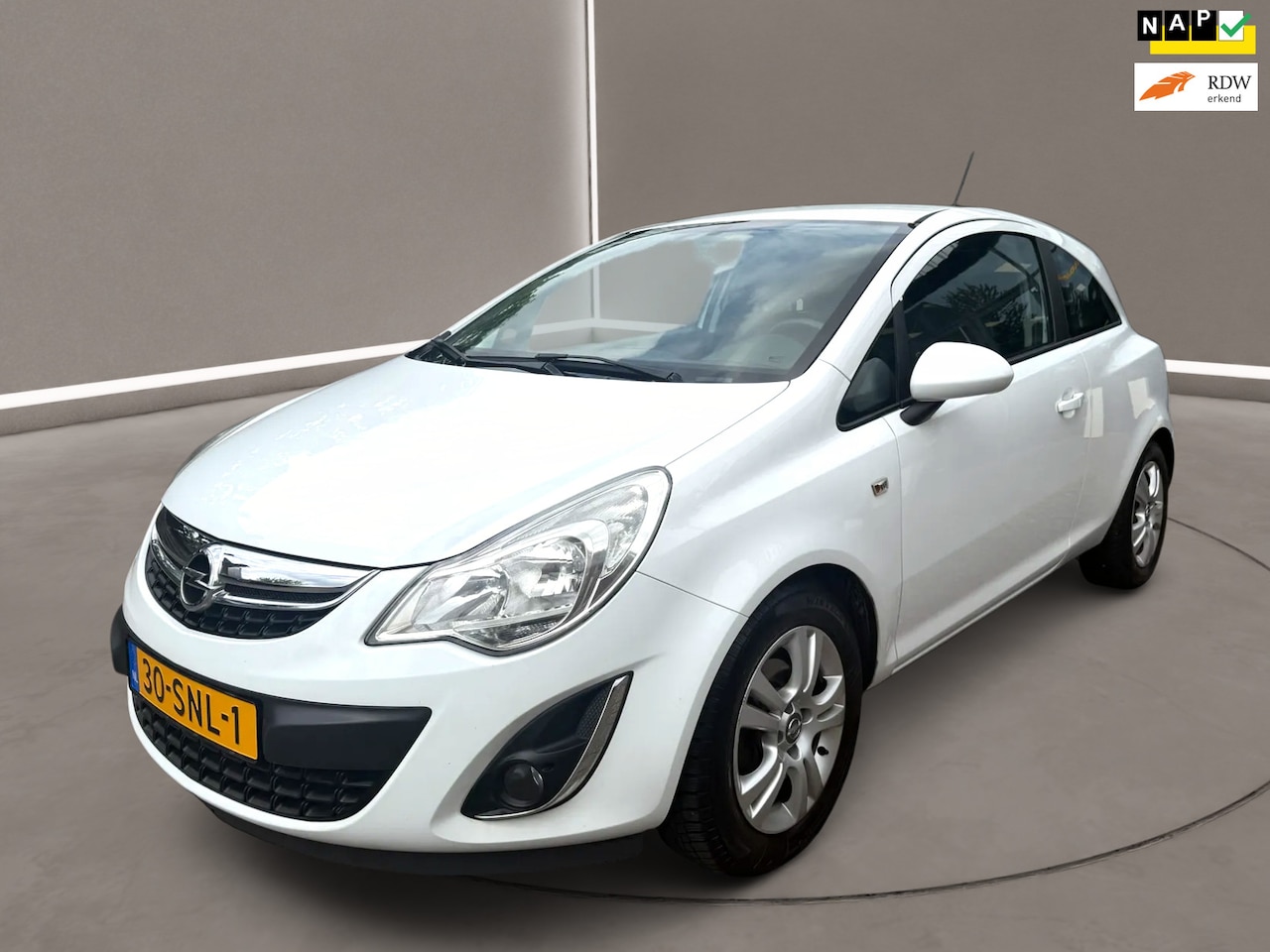 Opel Corsa - 1.3 CDTi EcoFlex S/S Edition 3 deurs 95 Pk Airco 135 dkm 2e Eig, - AutoWereld.nl