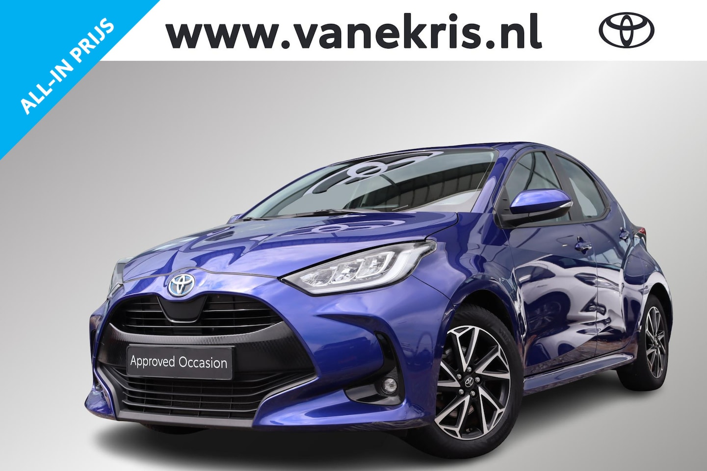 Toyota Yaris - 1.5 Hybrid Dynamic 1.5 Hybrid Dynamic, LM velgen, Keyless entry, Adaptieve cruise control, Lane assist. - AutoWereld.nl