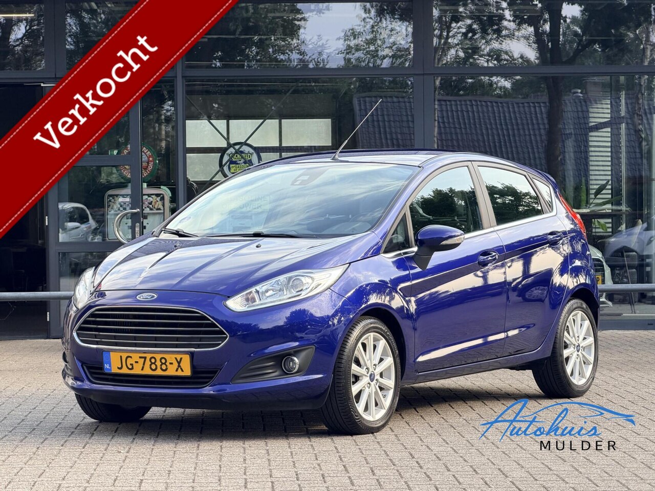 Ford Fiesta - 1.0 EcoBoost Titanium | Automaat | Clima | Distributie V.V. | N.A.P. - AutoWereld.nl