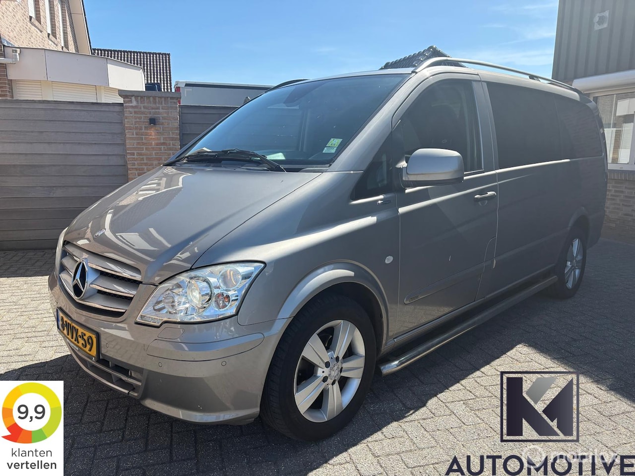 Mercedes-Benz Vito - Bestel 122 CDI V6 320 Lang Dubbel Cabine|Automaat|Clima| - AutoWereld.nl