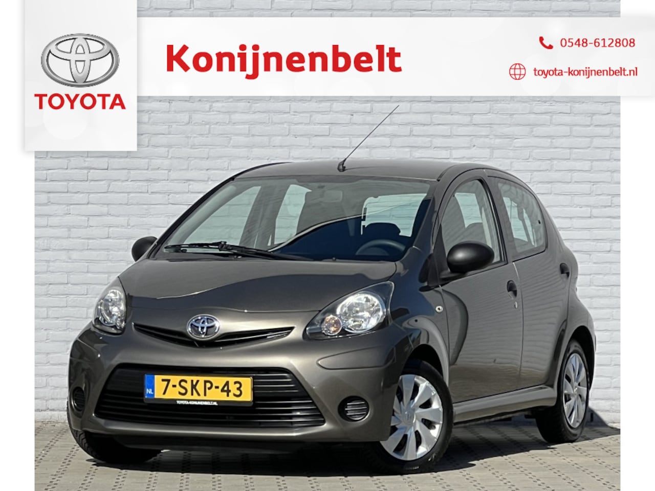 Toyota Aygo - 1.0 VVT-i Now 5-deurs | NL auto | Airco - AutoWereld.nl