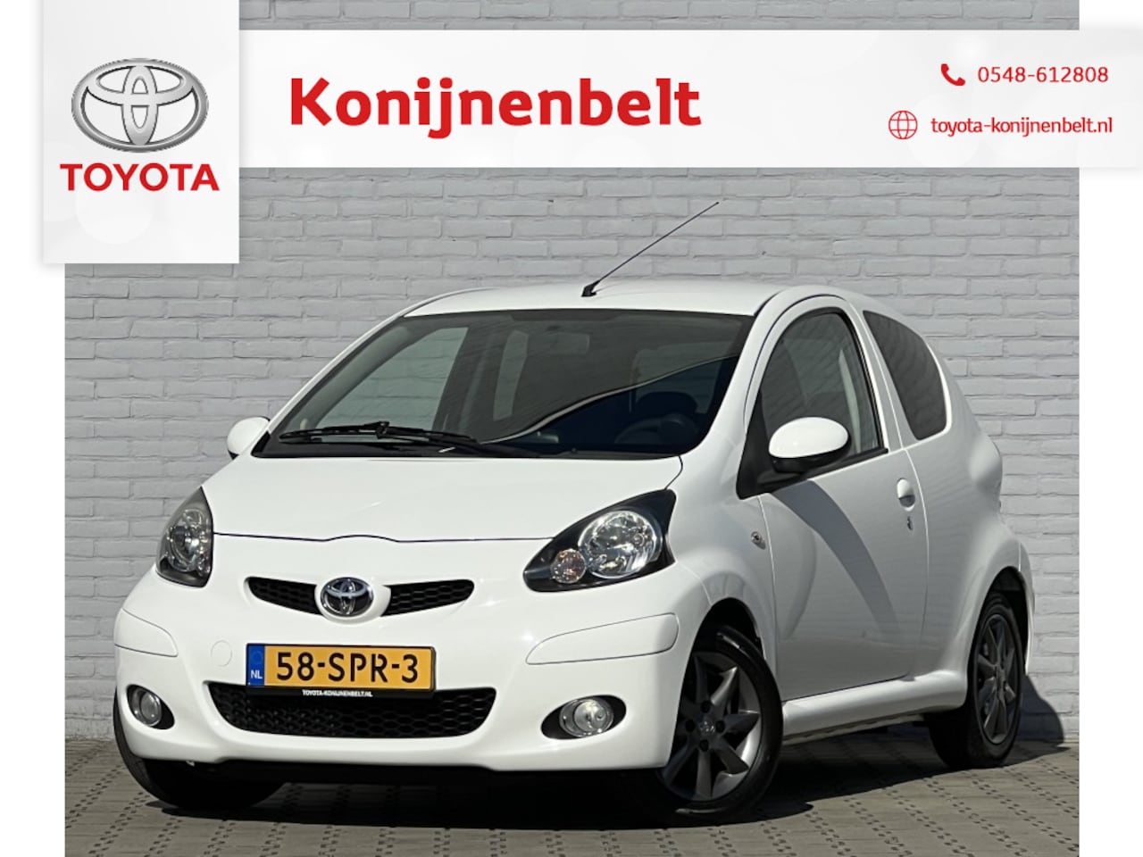 Toyota Aygo - 1.0-12V Dynamic Navigator 3-deurs | NL auto | Navi | Airco - AutoWereld.nl