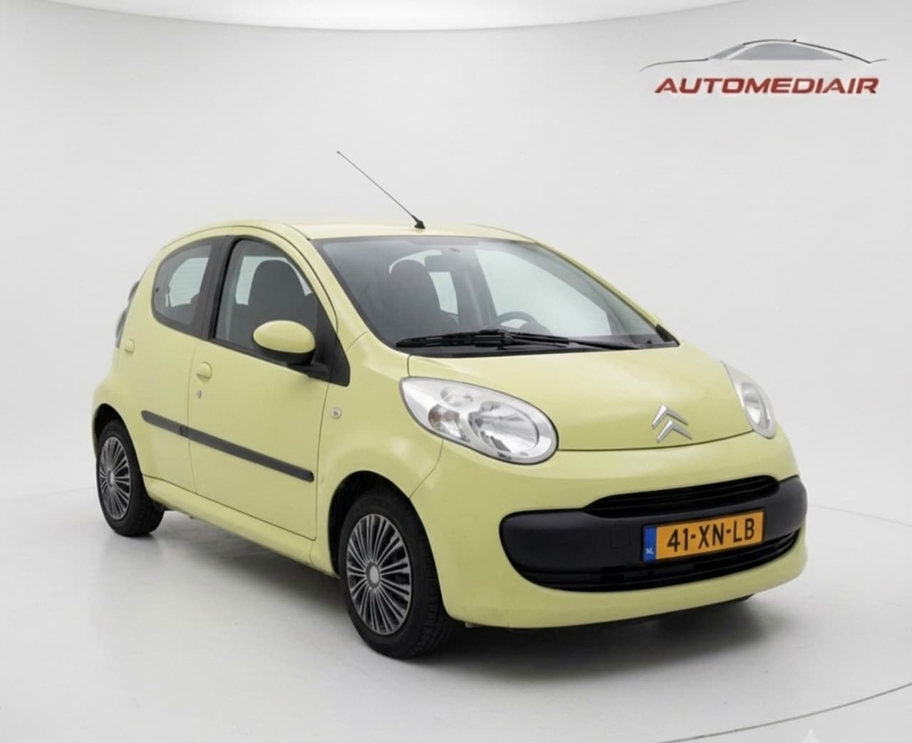 Citroën C1 - 1.0-12V Ambiance Airco 126.000km NAP-pas Mintgroen/Geel Aygo/108 - AutoWereld.nl