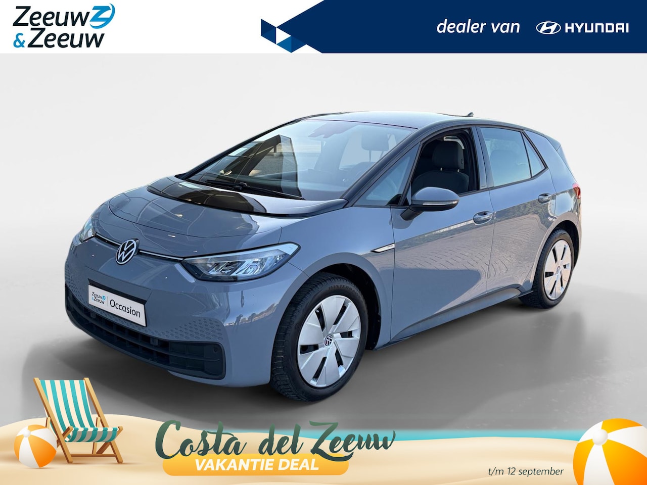 Volkswagen ID.3 - Tech 58 kWh | Navigatie| Cruise Control| Climate Control| Metallic lak| Automaat - AutoWereld.nl