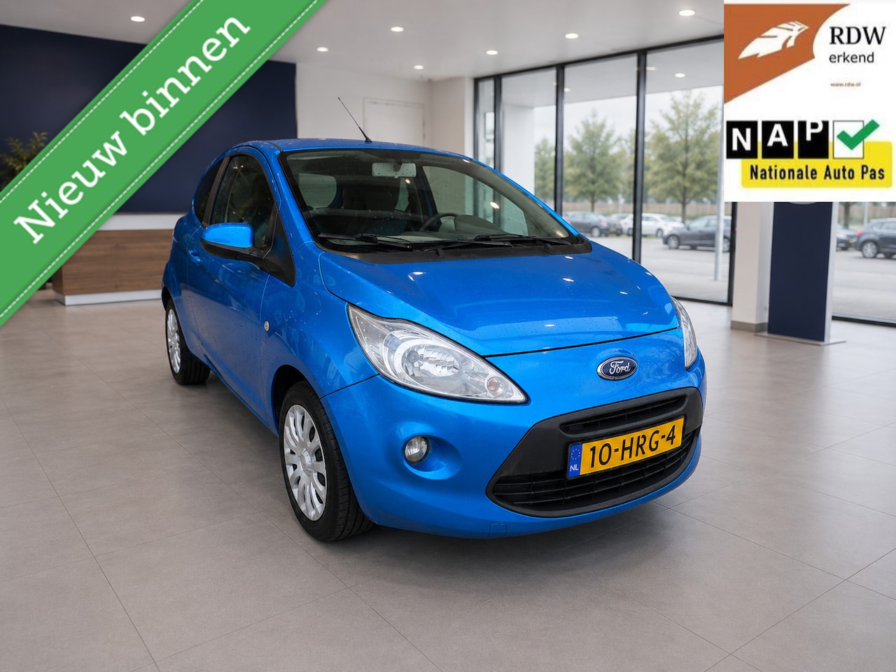 Ford Ka - 1.2 Titanium 2009 121dkm (NAP) Airco/CV/APK03-2027 - AutoWereld.nl