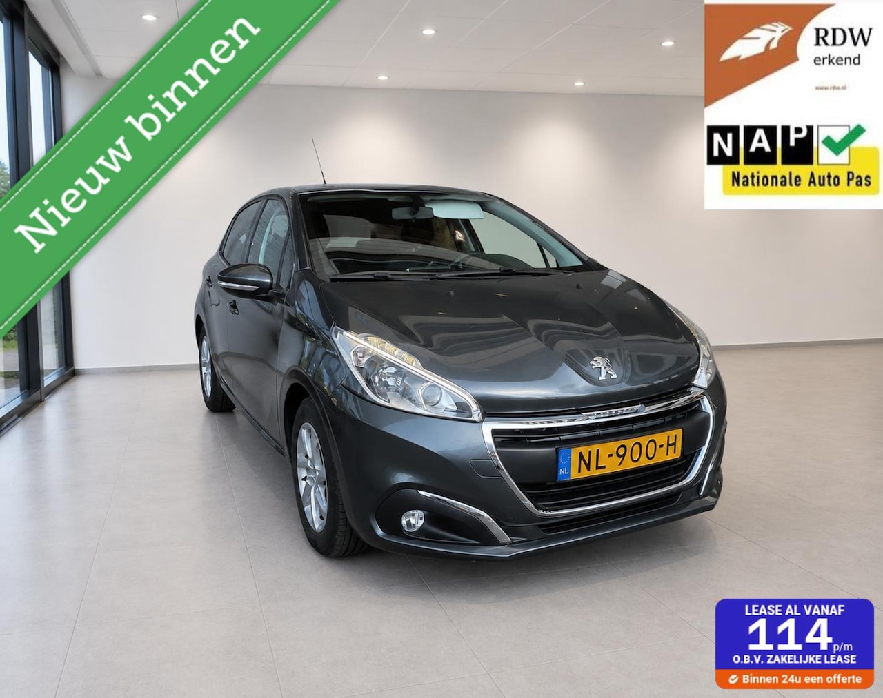 Peugeot 208 - 1.2 PT FACELIFT 2016 NWE DRIEM Airco/Navi/APK27 - AutoWereld.nl