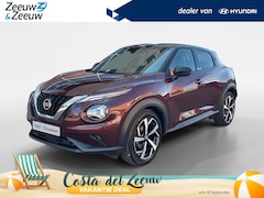 Nissan Juke - 1.0 DIG-T Tekna | Navigatie| Camera| Climate Control| BOSE Audio| Metallic lak| Licht meta