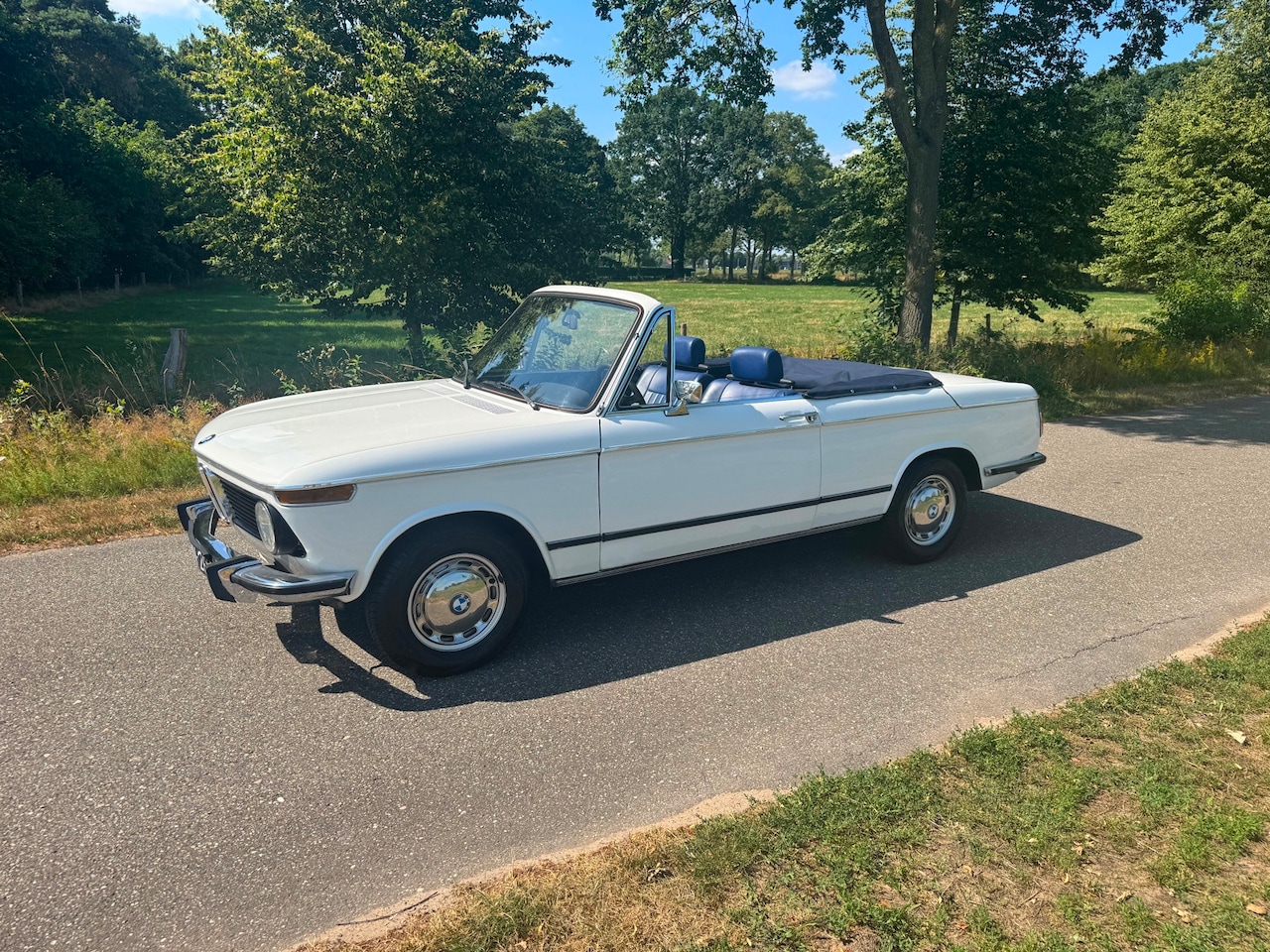 BMW 02-serie - 1602 Cabriolet Lumma Charmonix Blanc 1974 - AutoWereld.nl
