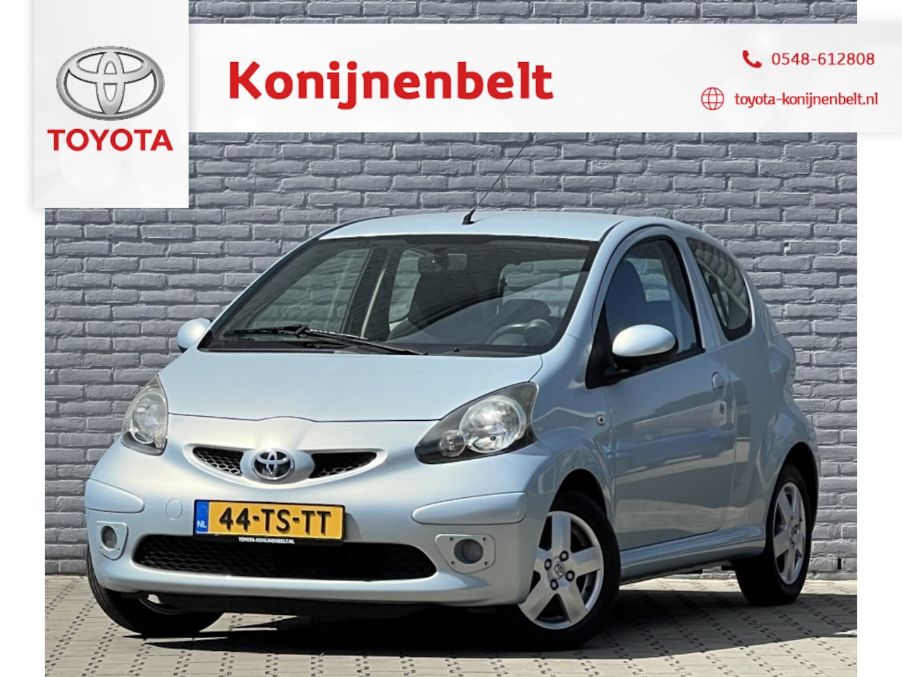 Toyota Aygo - 1.0-12V Sport 3-deurs | Airco | NL auto | Eerste eigenaar - AutoWereld.nl