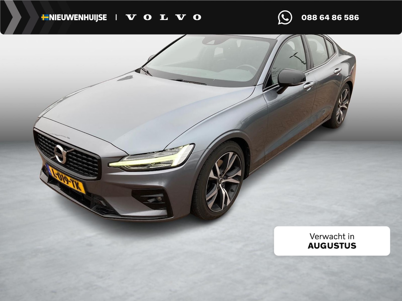 Volvo S60 - 2.0 B4 R-Design | Trekhaak | Harman Kardon Audio | Achteruitrijcamera | Parkeersensoren | - AutoWereld.nl