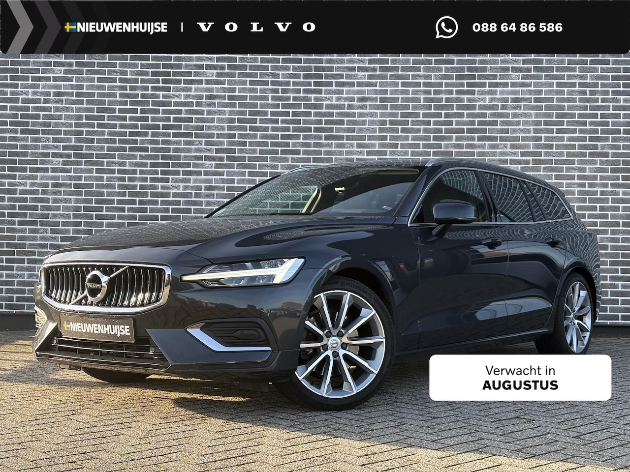 Volvo V60 - 2.0 T4 Inscription | Trekhaak | Achteruitrijcamera | Parkeersensoren | Keyless Entry | Ele - AutoWereld.nl