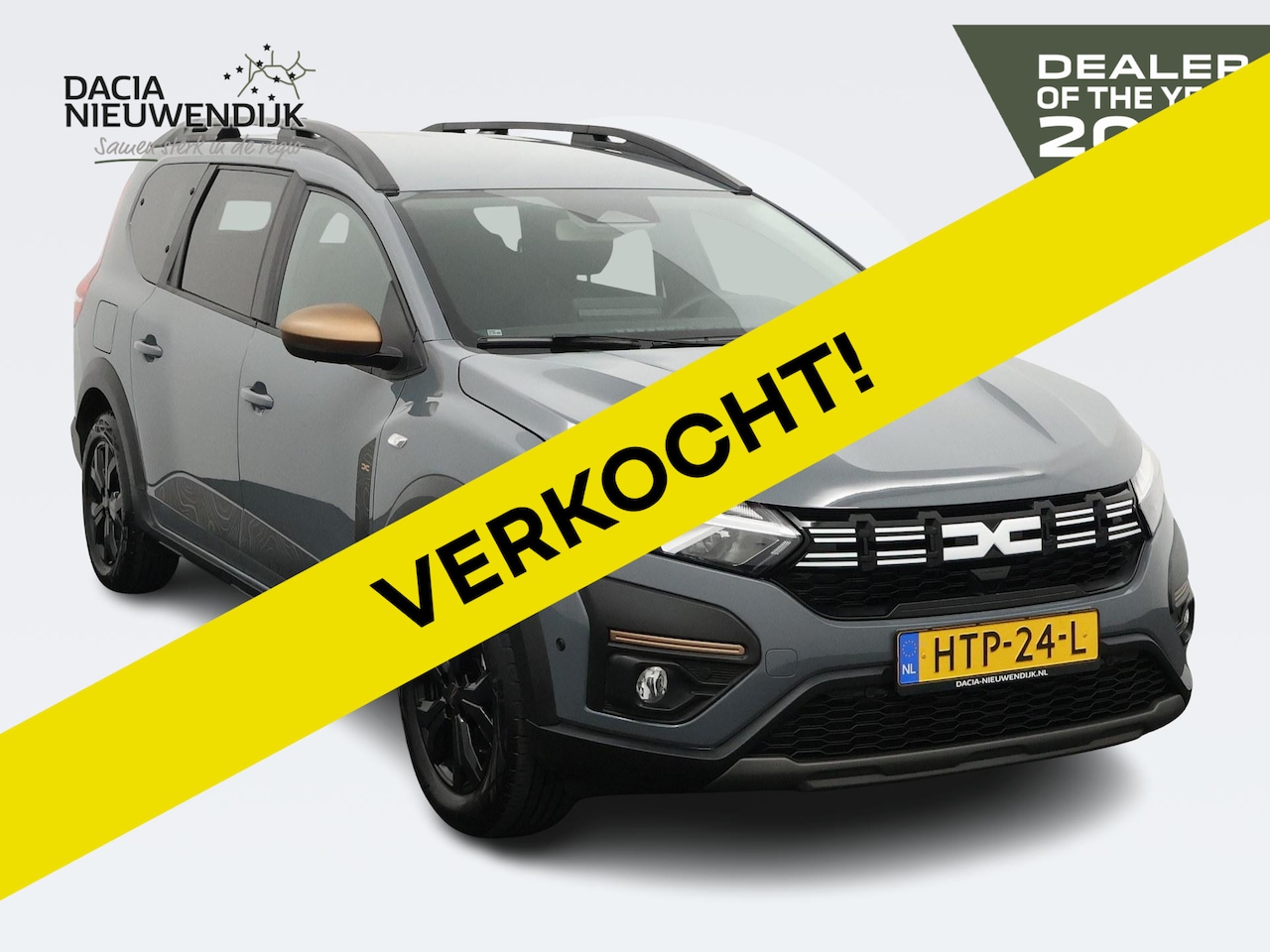 Dacia Jogger - 1.6 Hybrid 140 Extreme 7p. AUTOMAAT l NAVI l APPLE & ANDROID AUTO l CRUISE l SENSOREN - AutoWereld.nl