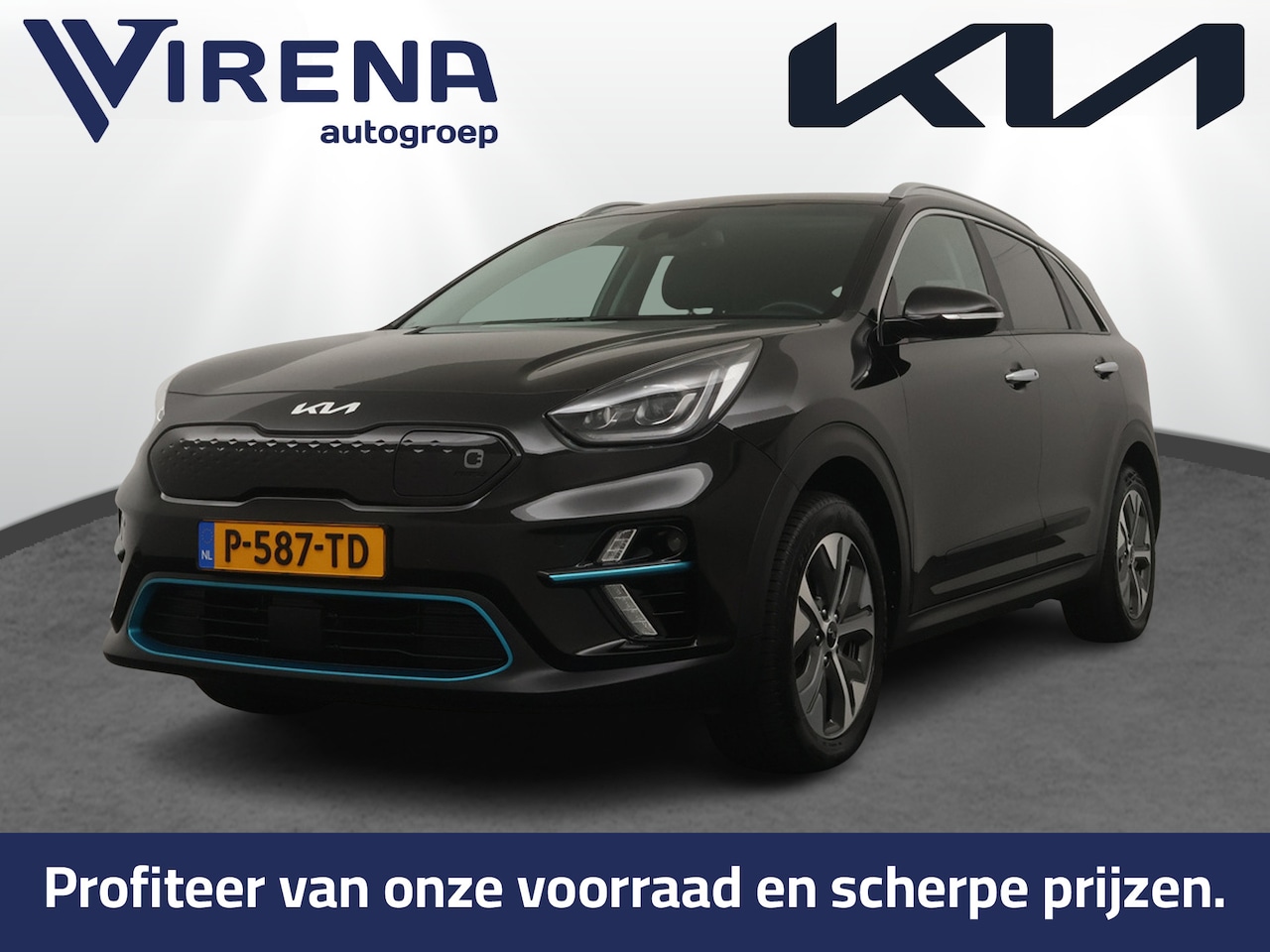 Kia e-Niro - DynamicPlusLine 64 kWh - Schuif/kantel dak - Stoel/Stuurverwarming - AppleCarplay - Androi - AutoWereld.nl