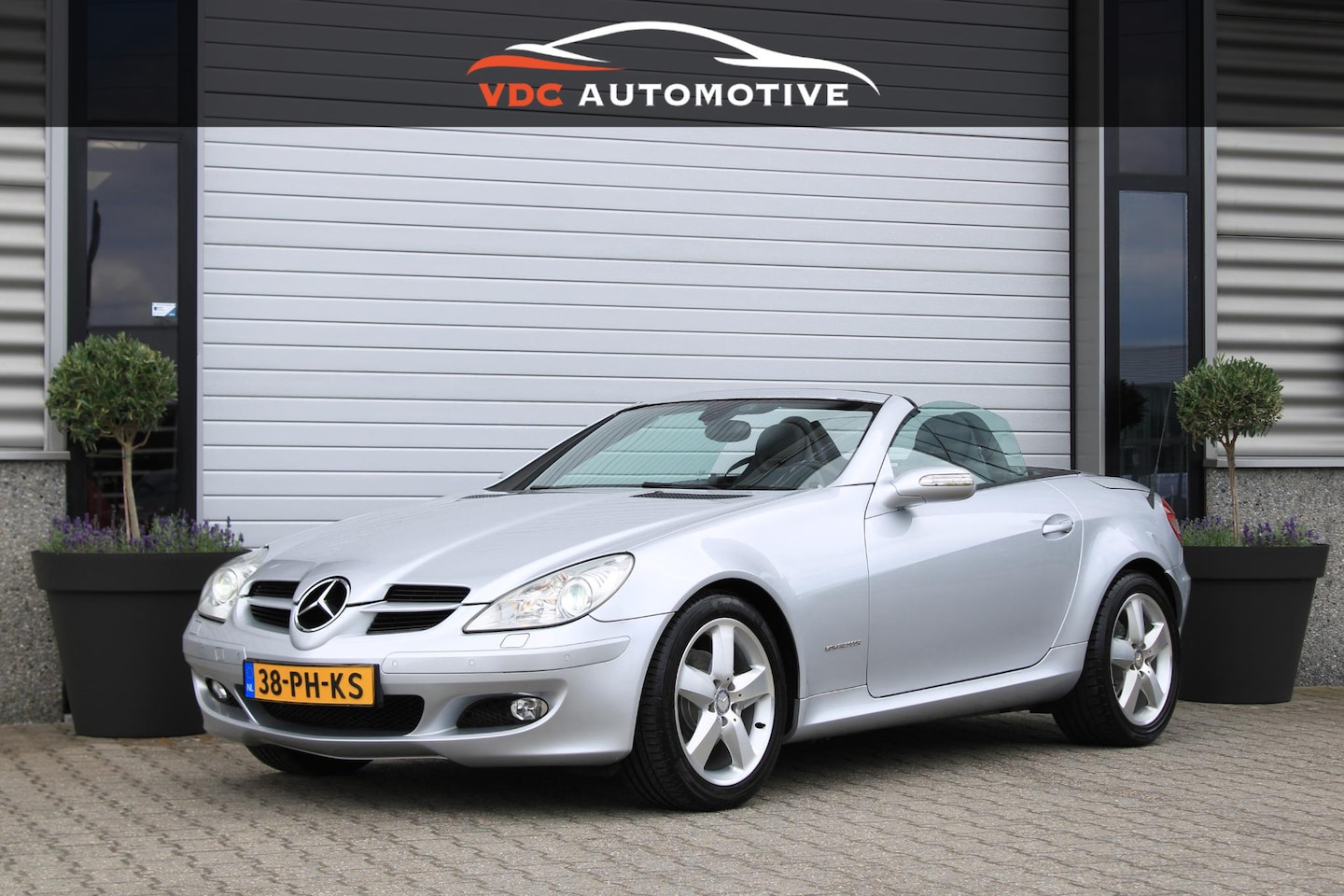 Mercedes-Benz SLK-klasse - 200 K. HarmanKardon | Xenon | Leder | Stoelverwarming | Airscarf - AutoWereld.nl