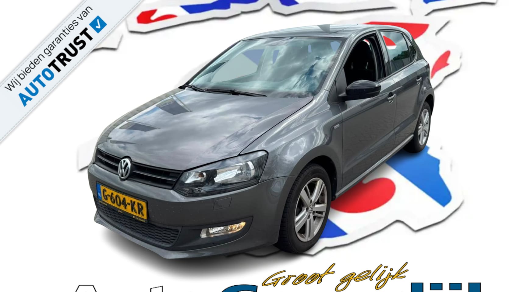 Volkswagen Polo - 1.2 Easyline LMV,CRUISE,ECC,LICHTMETALEN WIELEN,TREKHAAK - AutoWereld.nl