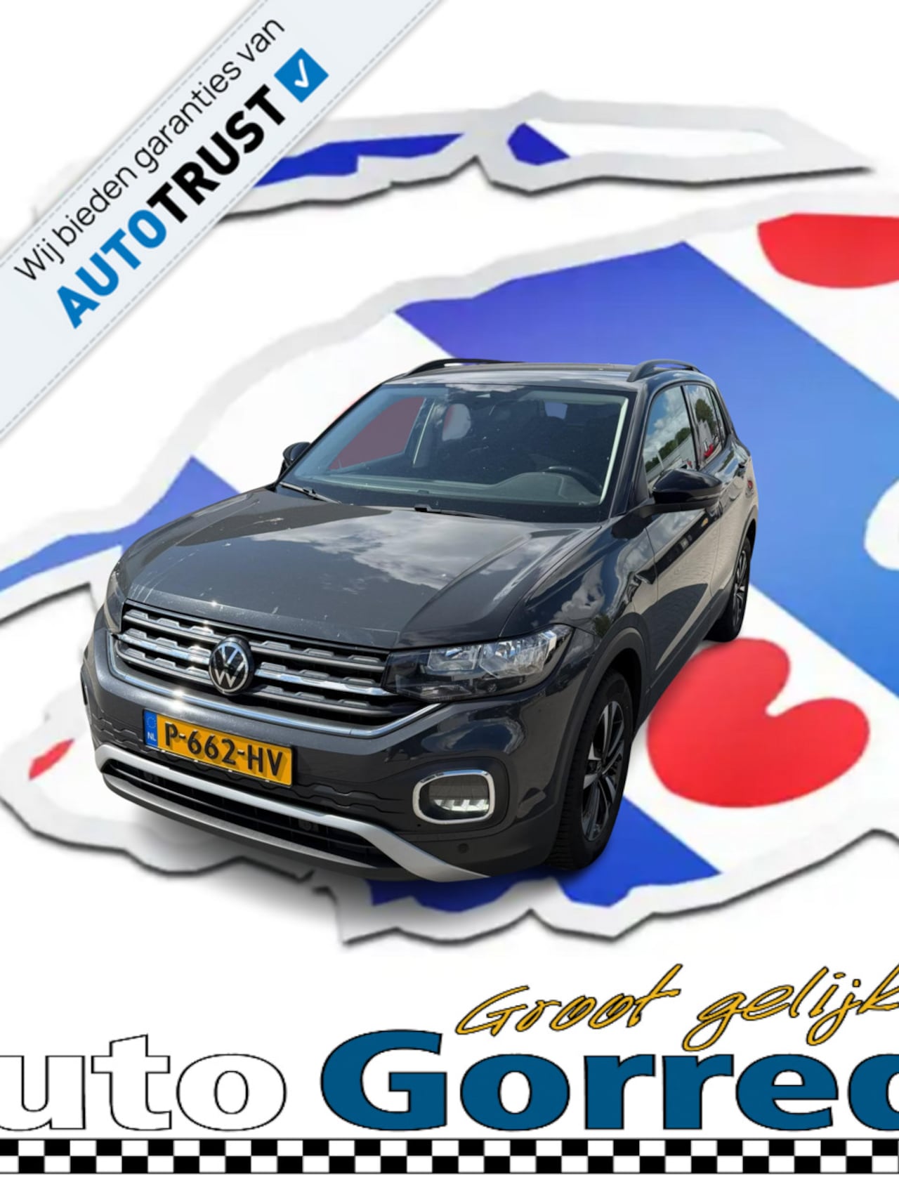 Volkswagen T-Cross - 1.0 TSI Life DSG AUTOMAAT CRUISE,NAVI,ECC,TREKHAAK - AutoWereld.nl