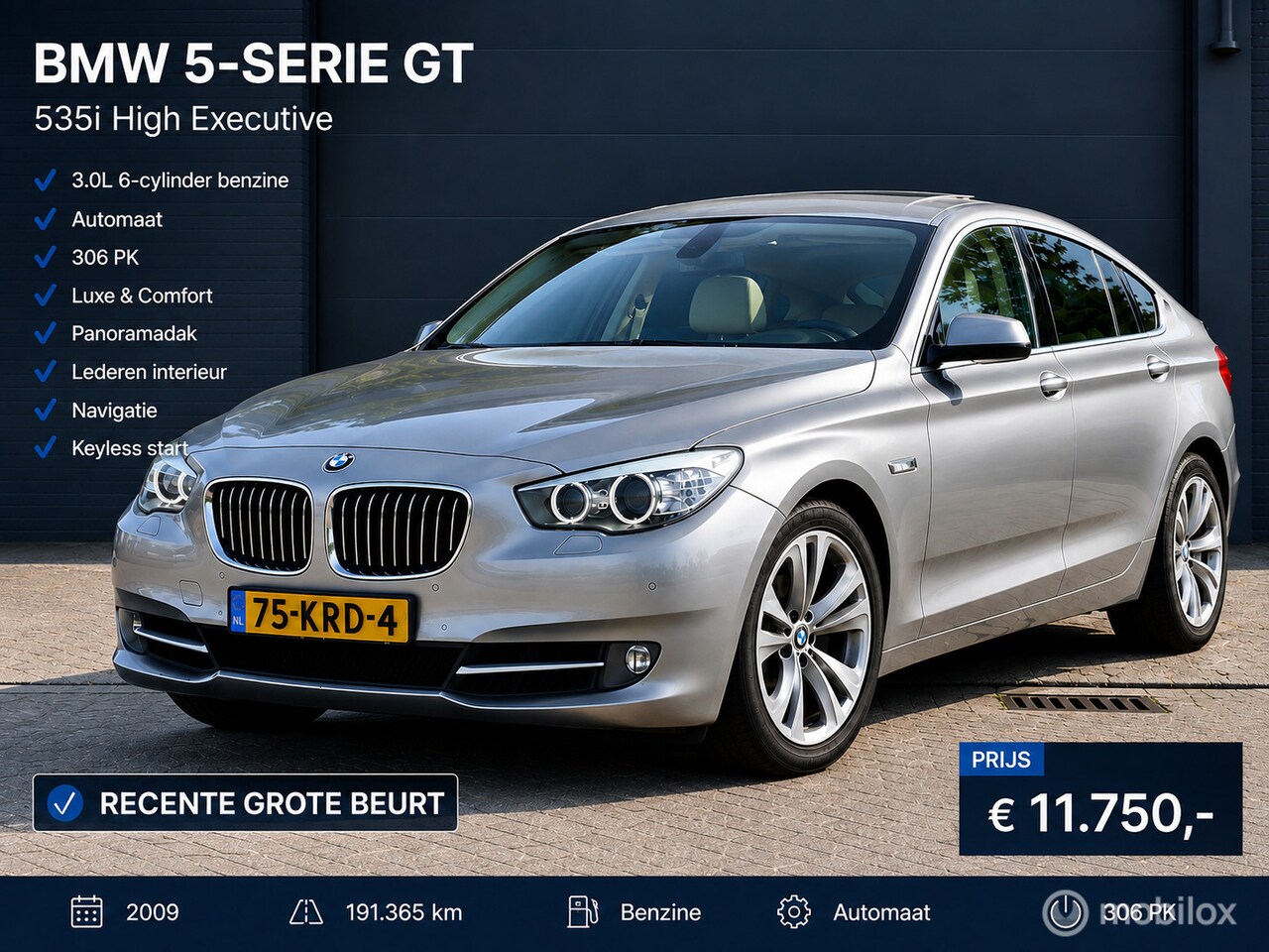 BMW 5-serie Gran Turismo - 535i High Executive 535i High Executive - AutoWereld.nl