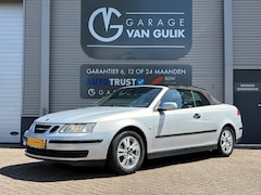 Saab 9-3 Cabrio - 1.8t Vector 150PK Trekhaak, Clima, Cruise, Isofix, ElektrRamen+Spiegels, Parkeersensoren,