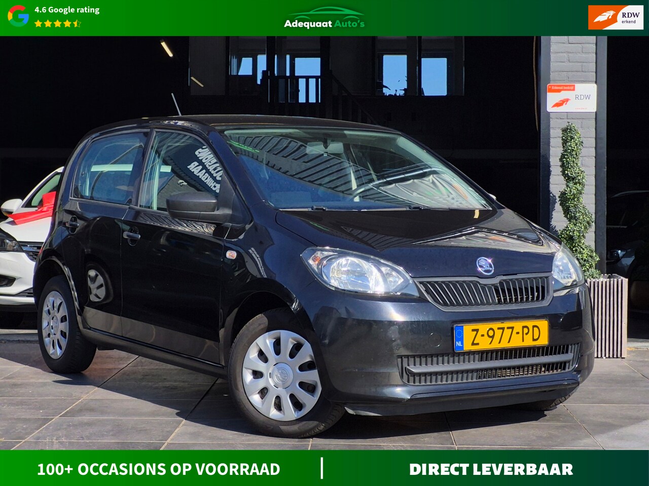 Skoda Citigo - 1.0 Greentech Active|Airco|5 deuren|El.ramen - AutoWereld.nl