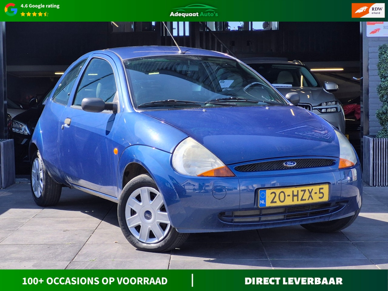 Ford Ka - 1.3 Cool & Sound|Airco|El Ramen|NAP|Nieuwe APK - AutoWereld.nl