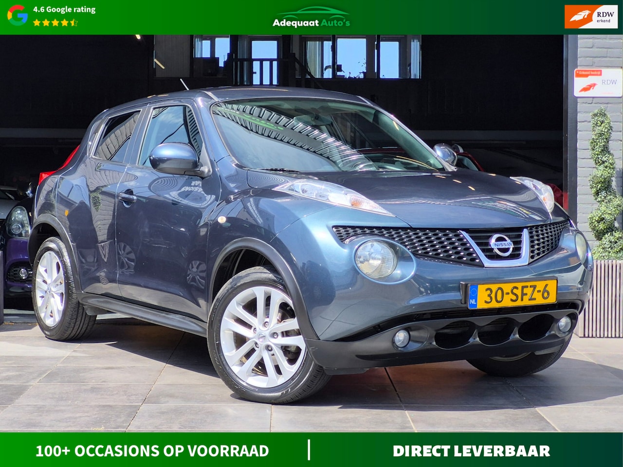 Nissan Juke - 1.6 Acenta Eco Cruise|Camera|Trekhaak|Airco|NAP - AutoWereld.nl