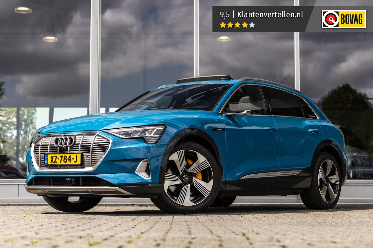 Audi e-tron - e-tron 55 quattro advanced 95 kWh | Pano | B&O | Trekhaak - AutoWereld.nl