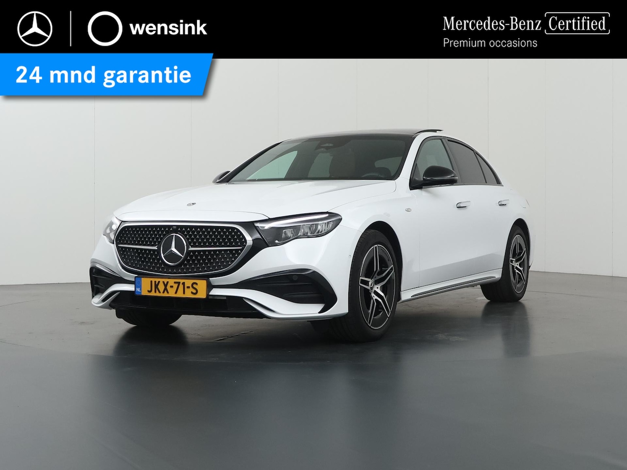 Mercedes-Benz E-klasse - 300 e AMG Line | Night | Panoramadak | Achteruitrijcamera | Stoelverwarming | - AutoWereld.nl