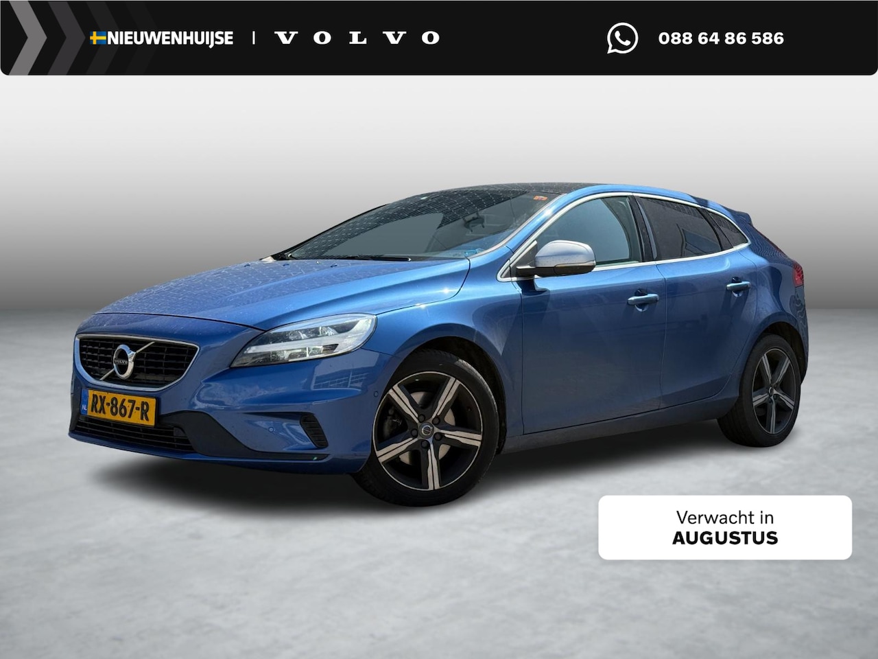 Volvo V40 - 2.0 T4 Business Sport | R-Design | Panoramadak | Achteruitrijcamera | Parkeersensoren | Ke - AutoWereld.nl
