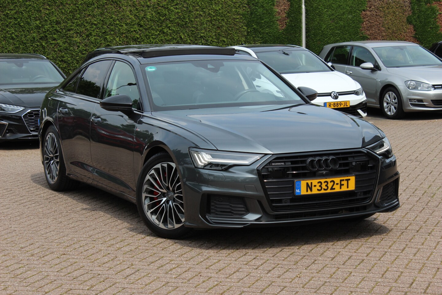 Audi A6 Limousine - 55 TFSI e quattro Competition / Full option! / SoH 88% / Trekhaak / Panoramadak / 360Camer - AutoWereld.nl