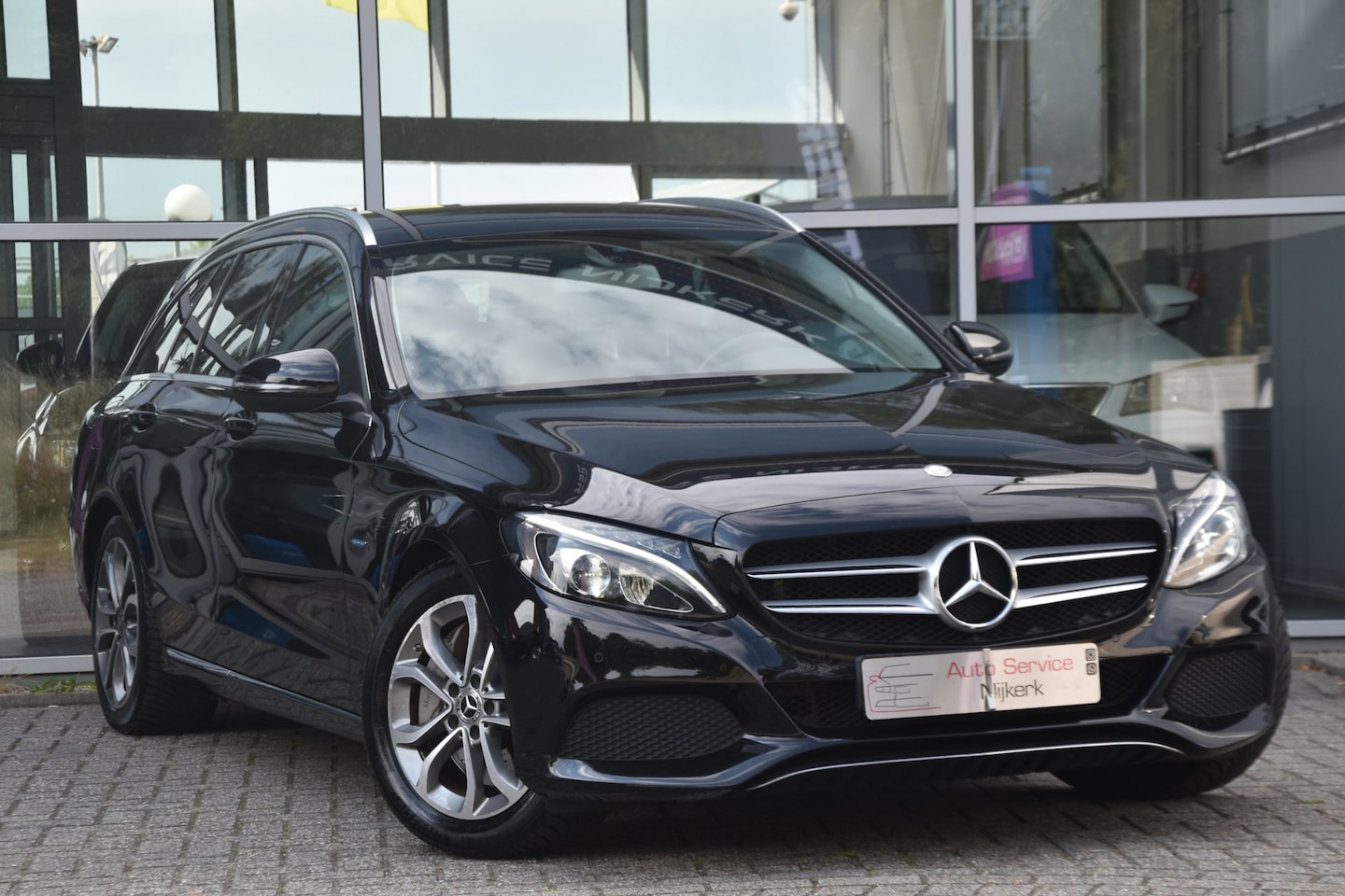 Mercedes-Benz C-klasse Estate - 350 e Lease Edition Airco Leder Aut. Led Camera NAP Pdc - AutoWereld.nl