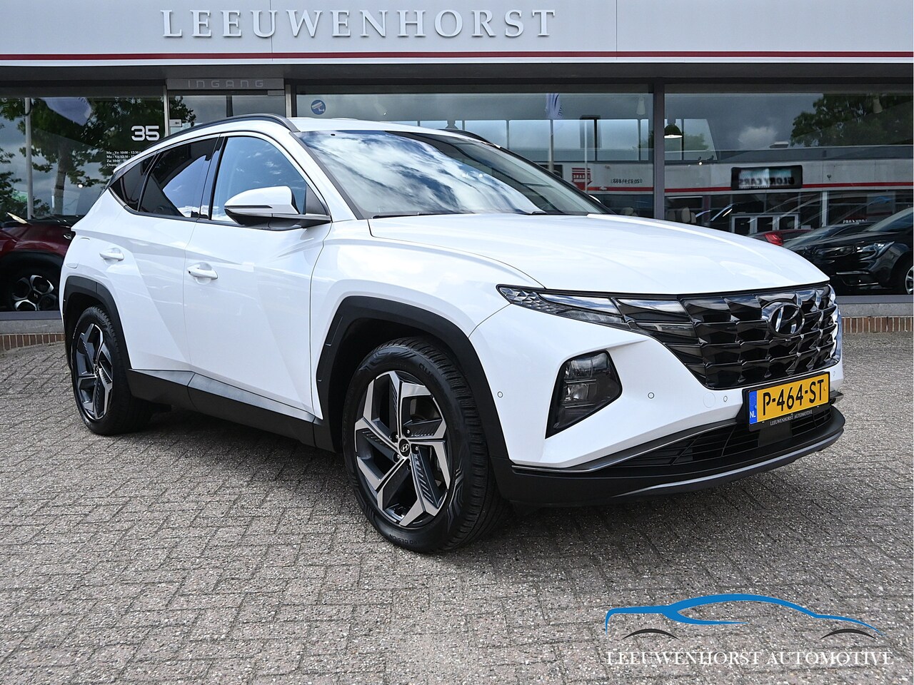 Hyundai Tucson - 1.6 T-GDI PHEV Premium 4WD 1.6 T-GDI PHEV Premium 4WD, 360° camera, leer, verw.stoelen/bank, trekhaak, NL-dealerauto - AutoWereld.nl
