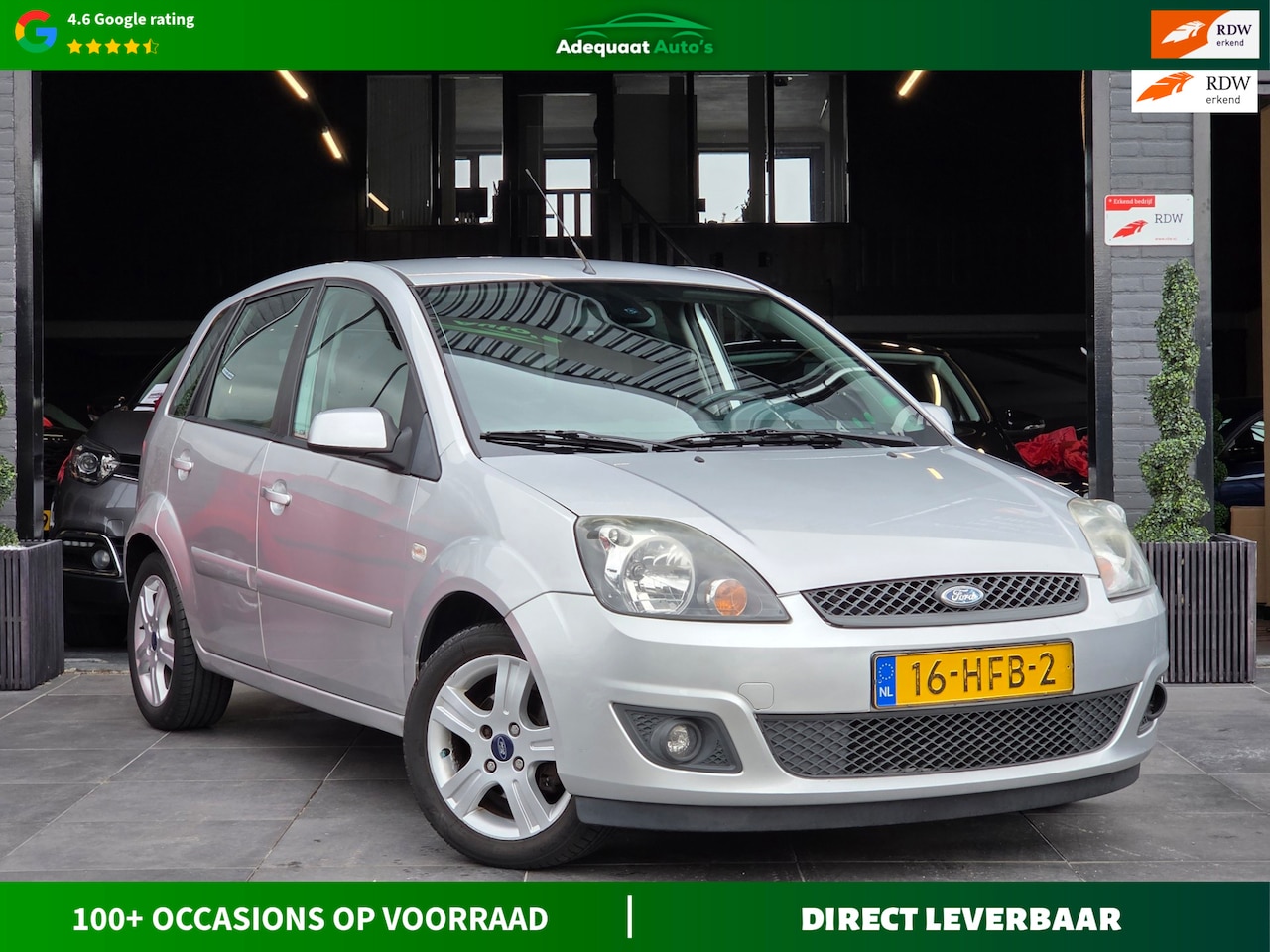 Ford Fiesta - 1.3|APK|NAP|airco|5 Deuren|Trekhaak|E. Ramen - AutoWereld.nl
