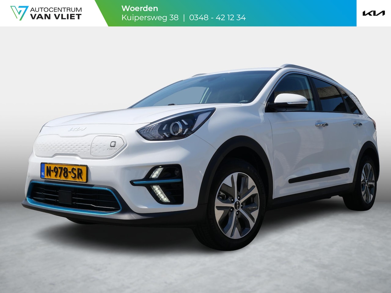 Kia e-Niro - Edition 64 kWh | 3Fase | Stoel/Stuur Verwarming | Navi | Adaptief | Carplay | - AutoWereld.nl