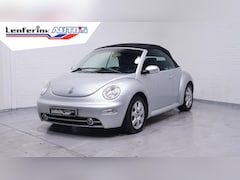 Volkswagen New Beetle Cabriolet - 1.6 Cabriolet airco lederen bekleding PDC achter stereo 16"-lmv stoelverwarming electric-p