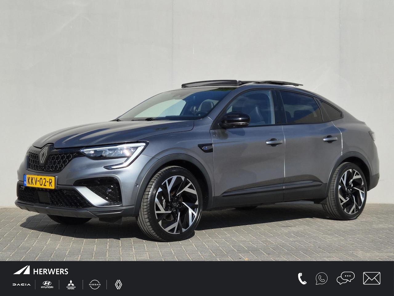 Renault Arkana - 1.6 E-Tech full hybrid 145 esprit Alpine / Dealer onderhouden / Schuifdak / Trekhaak Vast - AutoWereld.nl
