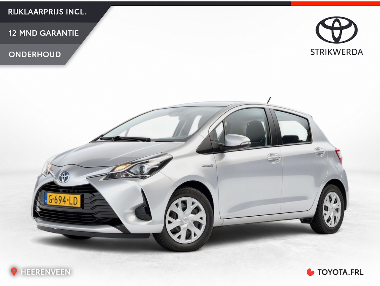 Toyota Yaris - 1.5 Hybrid Active | Trekhaak/fietsendragerbeugel | Clima | Cruise  | Camera | Navi | - AutoWereld.nl